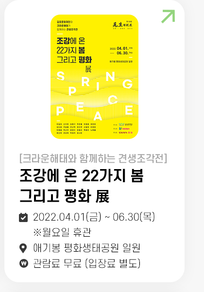 조강에 온 22가지 봄 그리고 평화 展